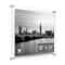 Wexel Art Double Panel Clear Acrylic Floating Wall Frame with Gold Hardware